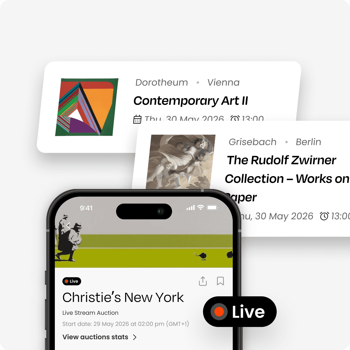 Live Auction Streaming